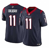Men & Women & Youth Houston Texans #11 Jeff Okudah Navy 2024 F.U.S.E. Vapor Untouchable Football Stitched Jersey,baseball caps,new era cap wholesale,wholesale hats